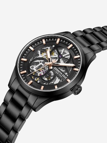 Kenneth Cole Analoog horloge 'Ashton' in Zwart