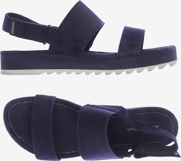 Marc O'Polo Sandals & High-Heeled Sandals in 40 in Blue: front