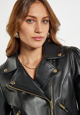 faina Between-season jacket in Black