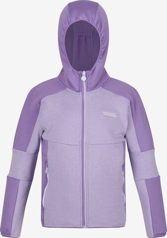 REGATTA Fleecejacke 'DISSOLVER' in Lila: predná strana