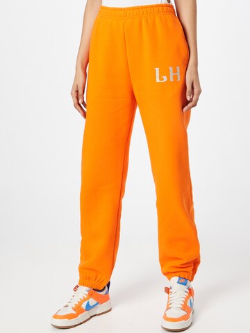 LOCAL HEROES Zúžený Kalhoty – oranžová: přední strana