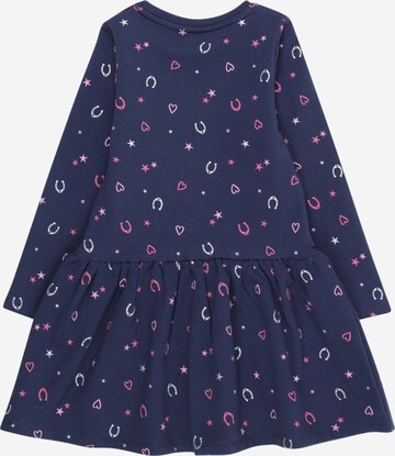 SALT AND PEPPER Kleid 'Sweat Hearts Stars' in Blau