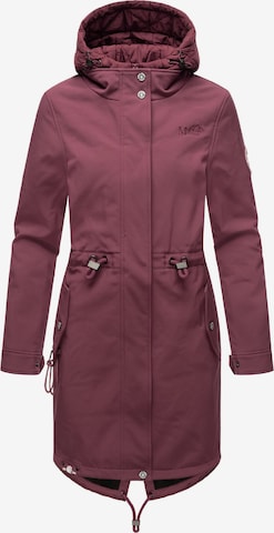 Cappotto funzionale di MARIKOO in rosso: frontale
