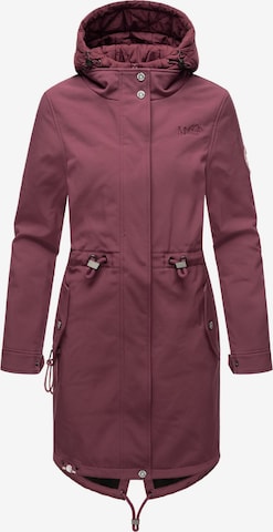 Manteau fonctionnel MARIKOO en rouge