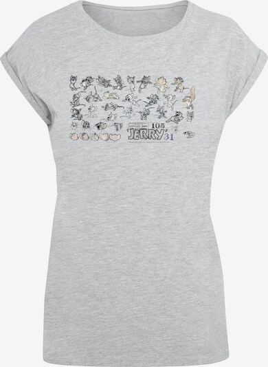 ABSOLUTE CULT T-shirt 'Tom and Jerry - Jerry Cartoon Dept' en gris chiné / mélange de couleurs, Vue avec produit