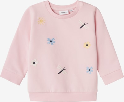 NAME IT Sweatshirt 'HILLIA' i lyseblå / gul / rosa / svart, Produktvisning