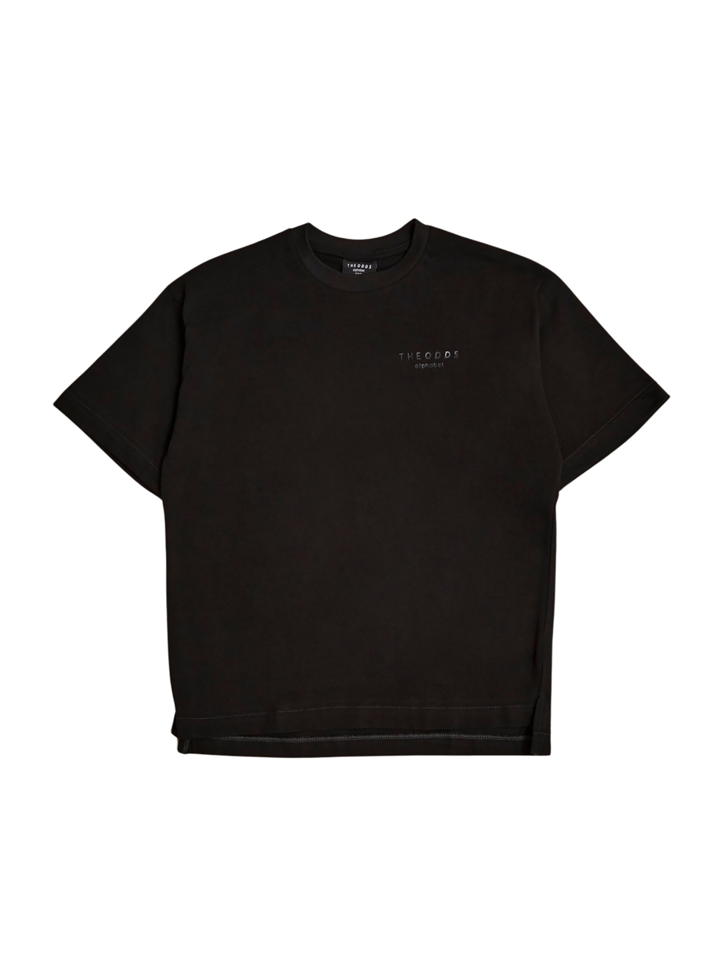 T-Shirt 'Loose T-Shirt / alphabet' THE ODDS en gris : devant