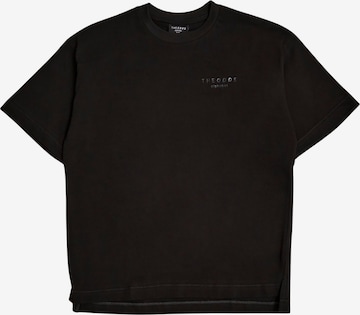 THE ODDS Shirt 'Loose T-Shirt / alphabet' in Grey: front