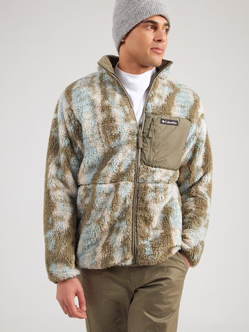 Veste en polaire fonctionnelle 'Winter Pass' COLUMBIA en vert : devant