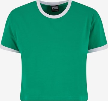 Urban Classics Футболка в Зеленый: спереди