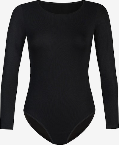 TEYLI Shirtbody 'Longy' en noir, Vue avec produit