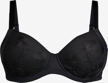 juoda Devoted by Zizzi Marškinėliai Liemenėlė 'Linett': priekis