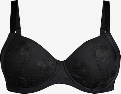 Sutien 'Linett' Devoted by Zizzi pe negru, Vizualizare produs