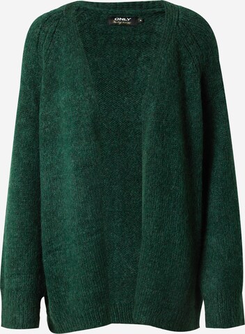 Cardigan 'NEW BENIN' ONLY en vert : devant