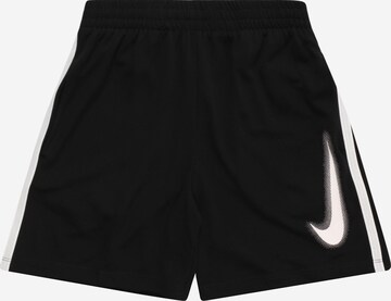 NIKE Loosefit Sportnadrágok - fekete: elől