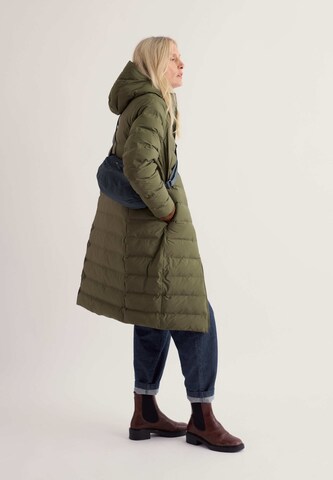 Manteau d’hiver 'Branwen' Seasalt Cornwall en vert