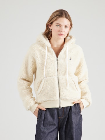 Polo Ralph Lauren Fleecejacke in Beige: Vorderseite