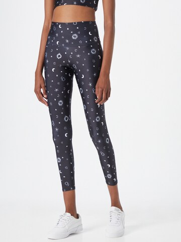 Skinny Pantalon de sport Onzie en bleu : devant