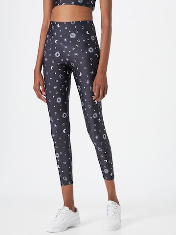 Onzie Skinny Sportbroek in Blauw: voorkant