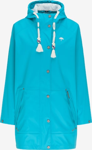 Schmuddelwedda Raincoat in Blue: front