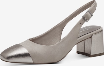 MARCO TOZZI Slingpumps in Beige: Vorderseite