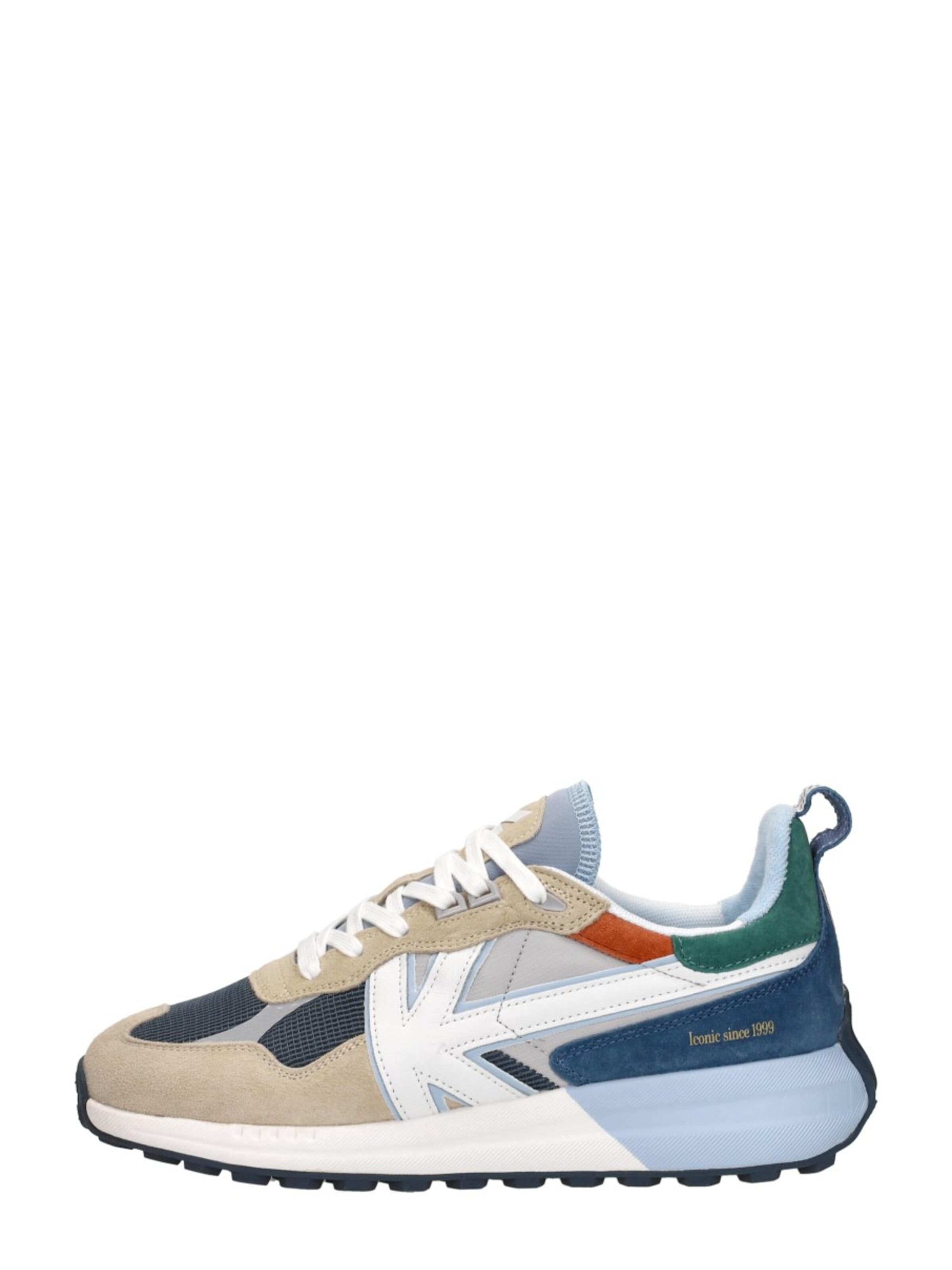 Baskets basses 'Vancouver' Kaotiko en bleu : devant