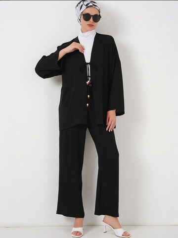 Bigdart - Calças de fato em preto: frente