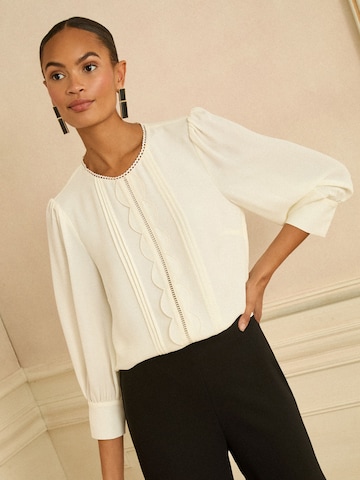 love & roses Blouse in White