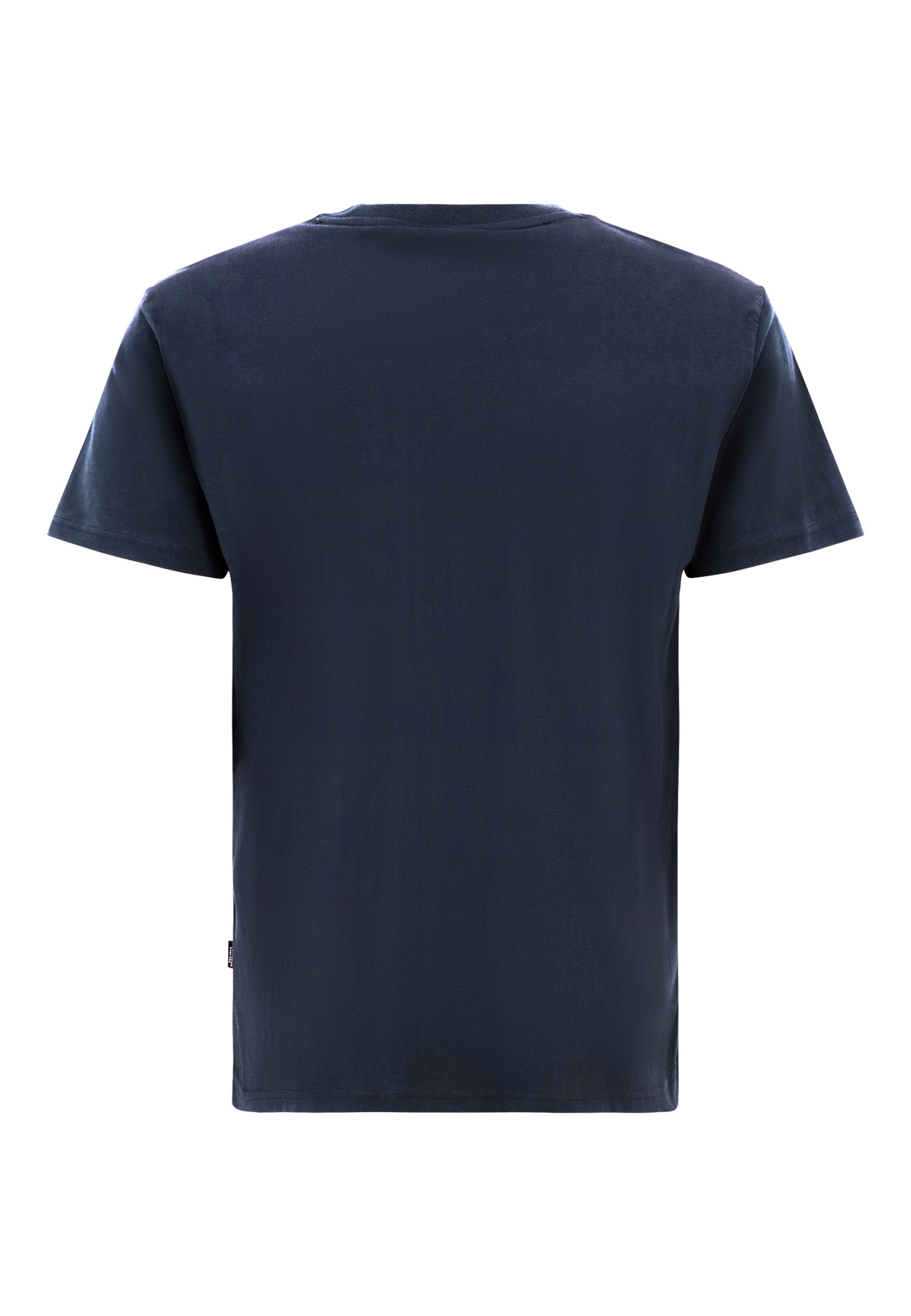 Oldskull Shirt 'Plain Basic' in Blauw