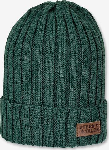 STERNTALER Beanie in Green: front