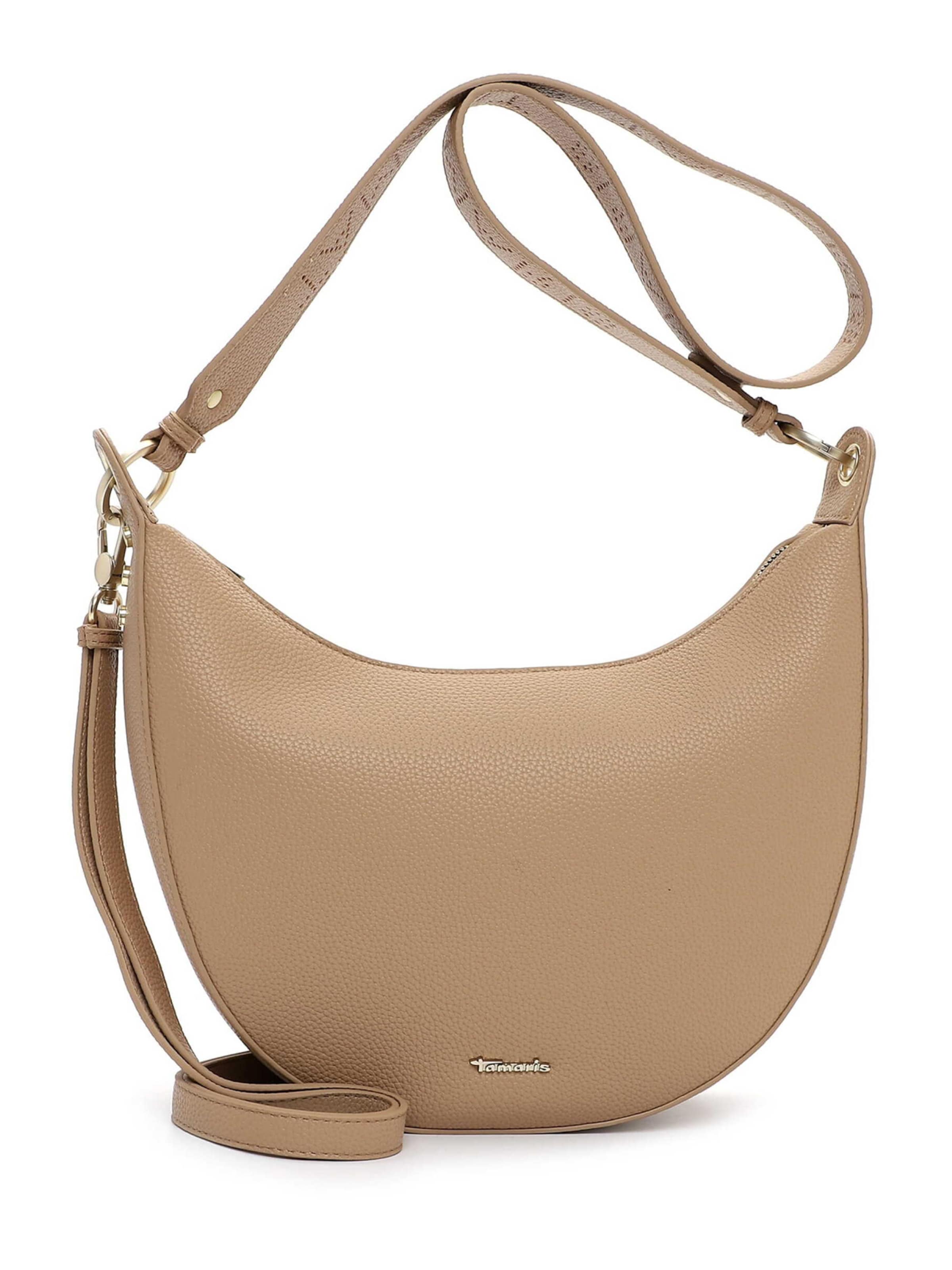 Tamaris Schultertasche 'Kiri' in Beige: Vorderseite