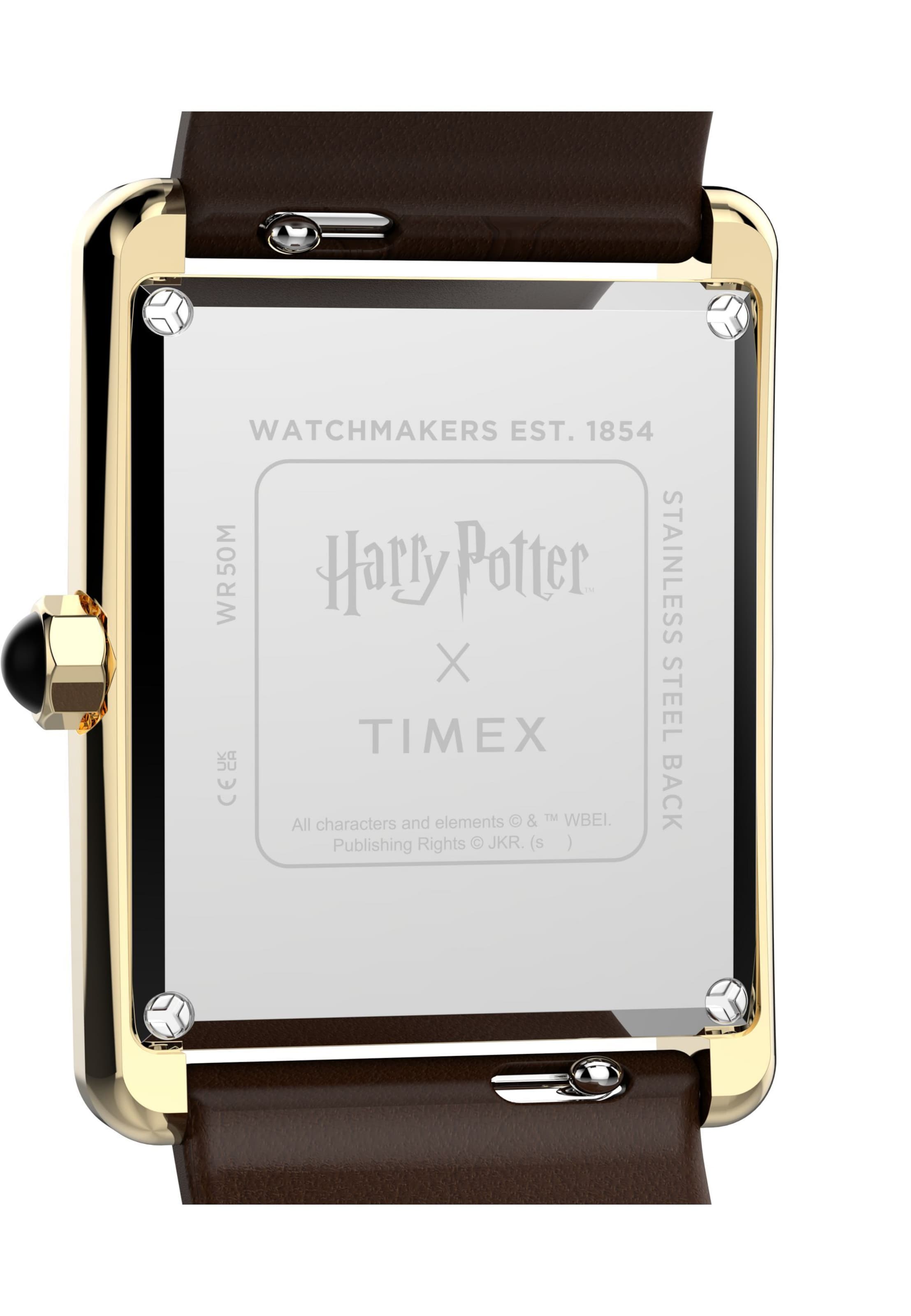 TIMEX Analoog horloge in Bruin