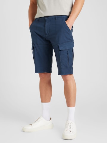 BLEND - regular Pantalón cargo en azul: frente