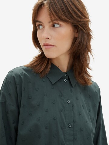 Camicia da donna di TOM TAILOR DENIM in verde