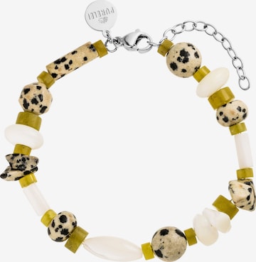 PURELEI Armband 'Coast' in Grün: Vorderseite