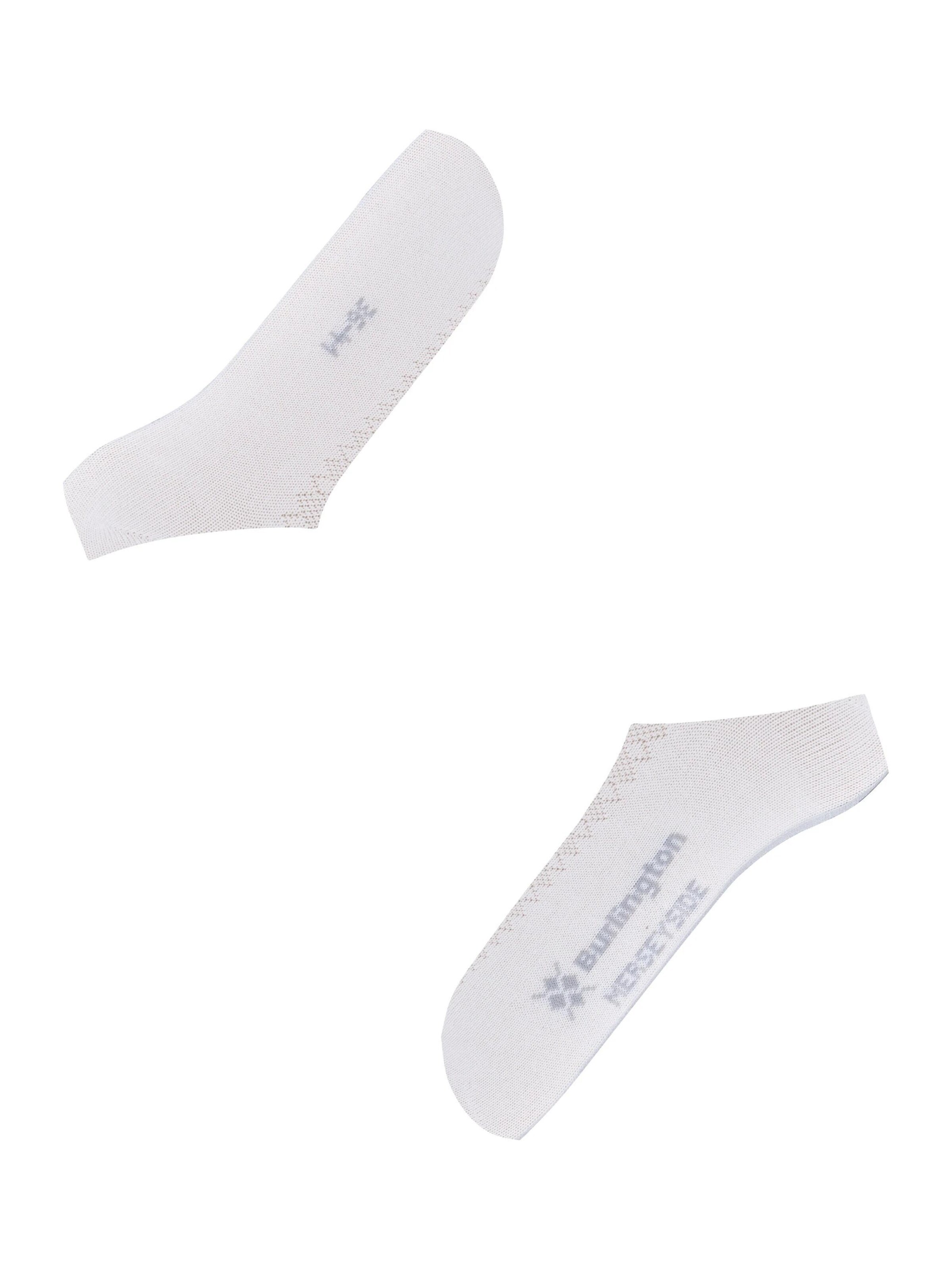 BURLINGTON Ankle Socks 'Merseyside' in White