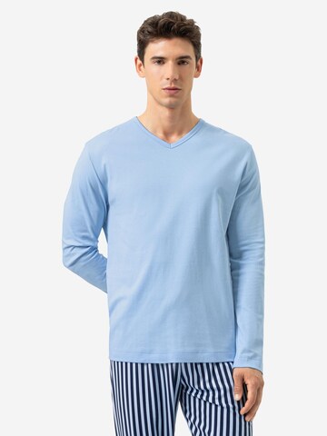 T-Shirt 'Solid Night' Mey en bleu : devant