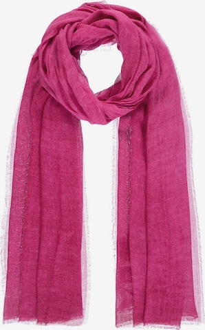 Passigatti Wrap 'Schal uni' in Pink: front