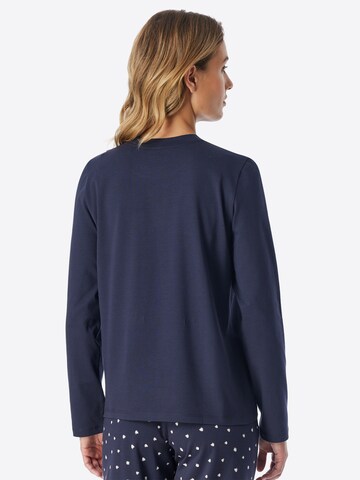 Chemise de nuit ' Mix Relax ' SCHIESSER en bleu