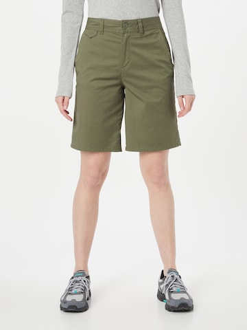 Loosefit Pantaloni chino di s.Oliver in verde: frontale