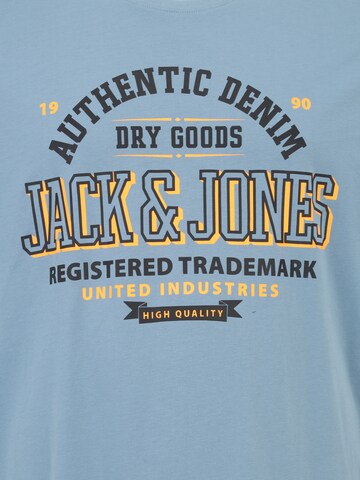 T-Shirt Jack & Jones Plus en bleu