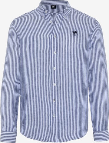 Polo Sylt Regular Fit Hemd in Blau: predná strana