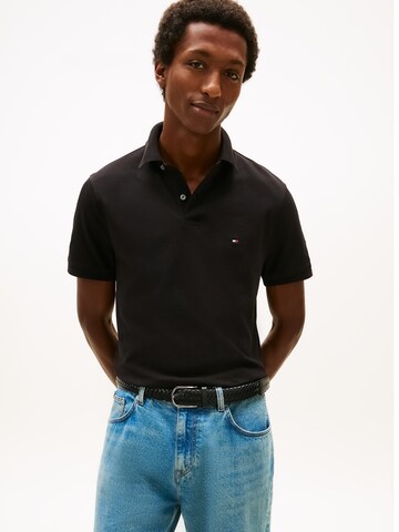 T-Shirt 'CORE 1985 REGULAR POLO' TOMMY HILFIGER en noir : devant