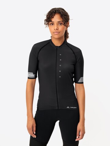 VAUDE Jersey ' W Furka FZ TR II ' in Black: front