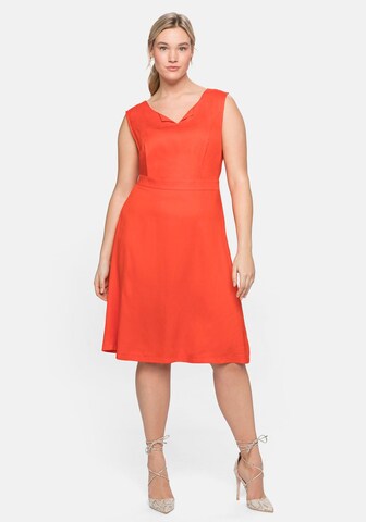 SHEEGO Kleid in Orange: predná strana