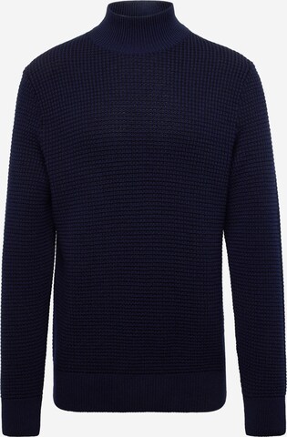 BOSS Пуловер 'Maurelio' в синьо: отпред