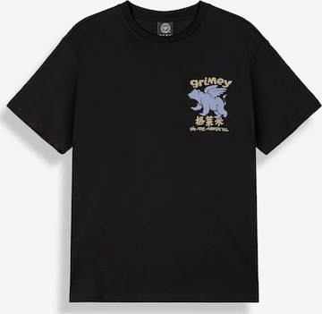 Grimey Koszulka 'Camiseta grimey' w kolorze czarny: przód