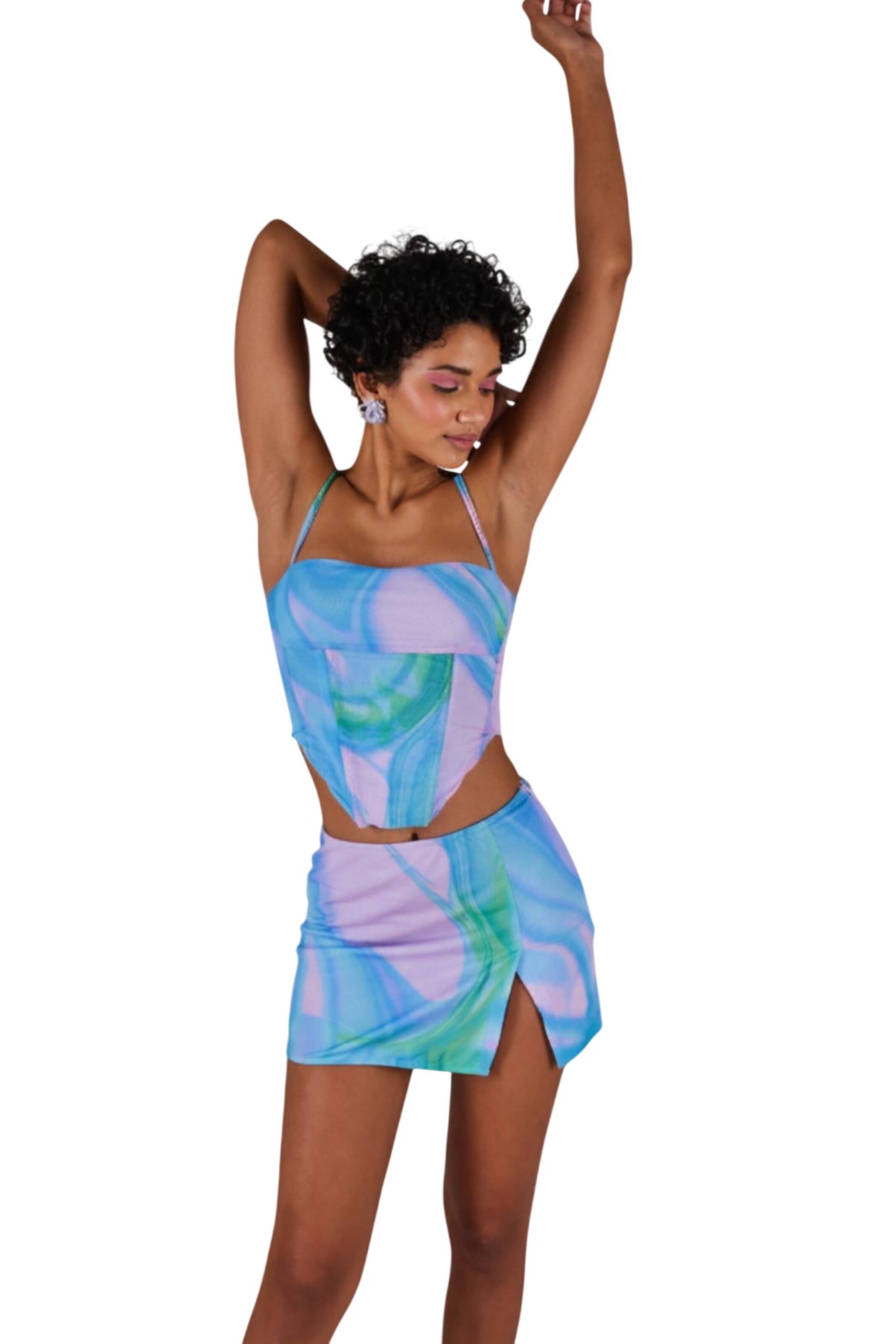 HOLLY LOLLY Top in Blau