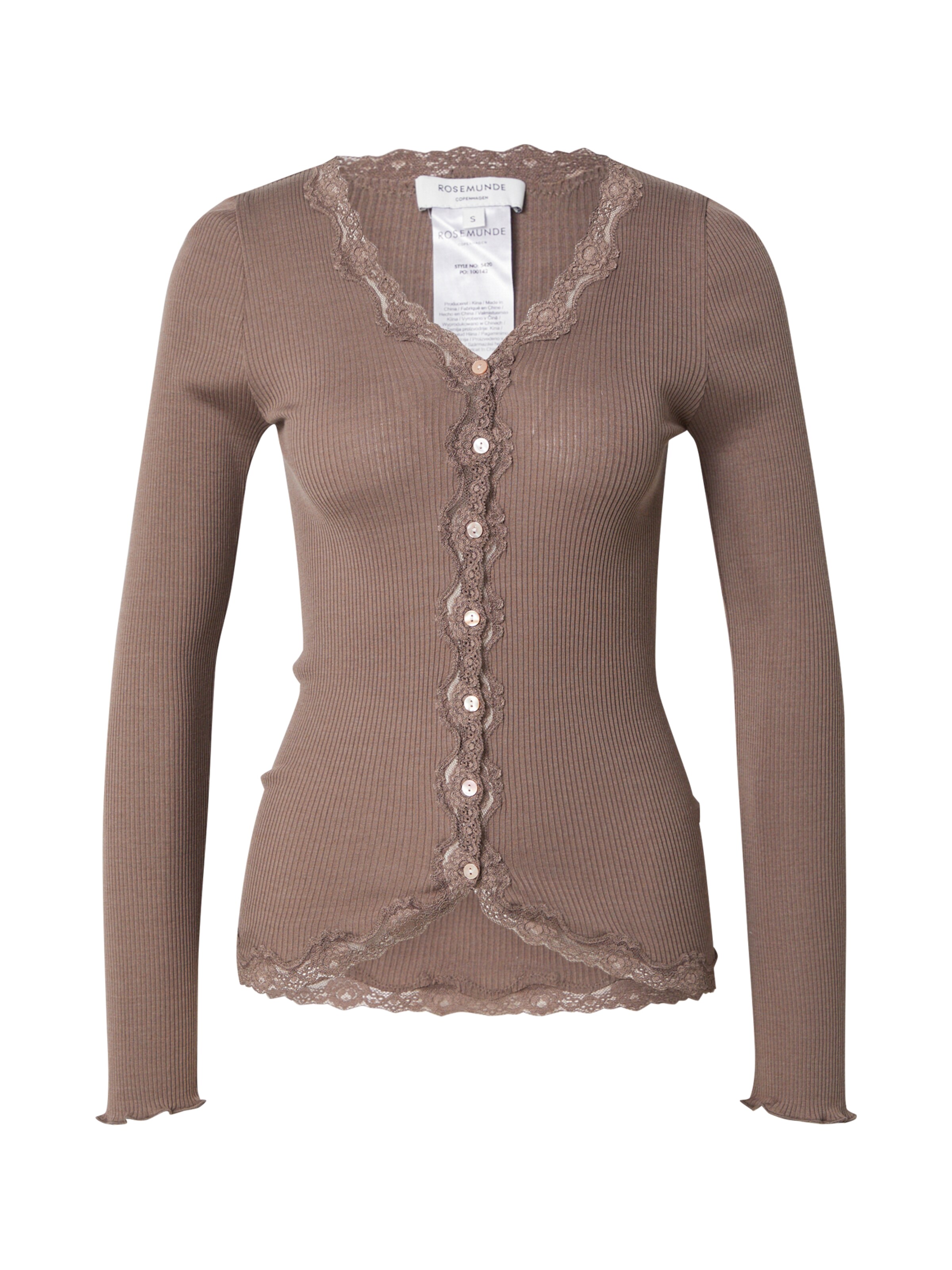 rosemunde Kardigán 'Babette' - barna: elől