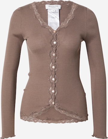 rosemunde Kardigán 'Babette' - Hnedá: predná strana